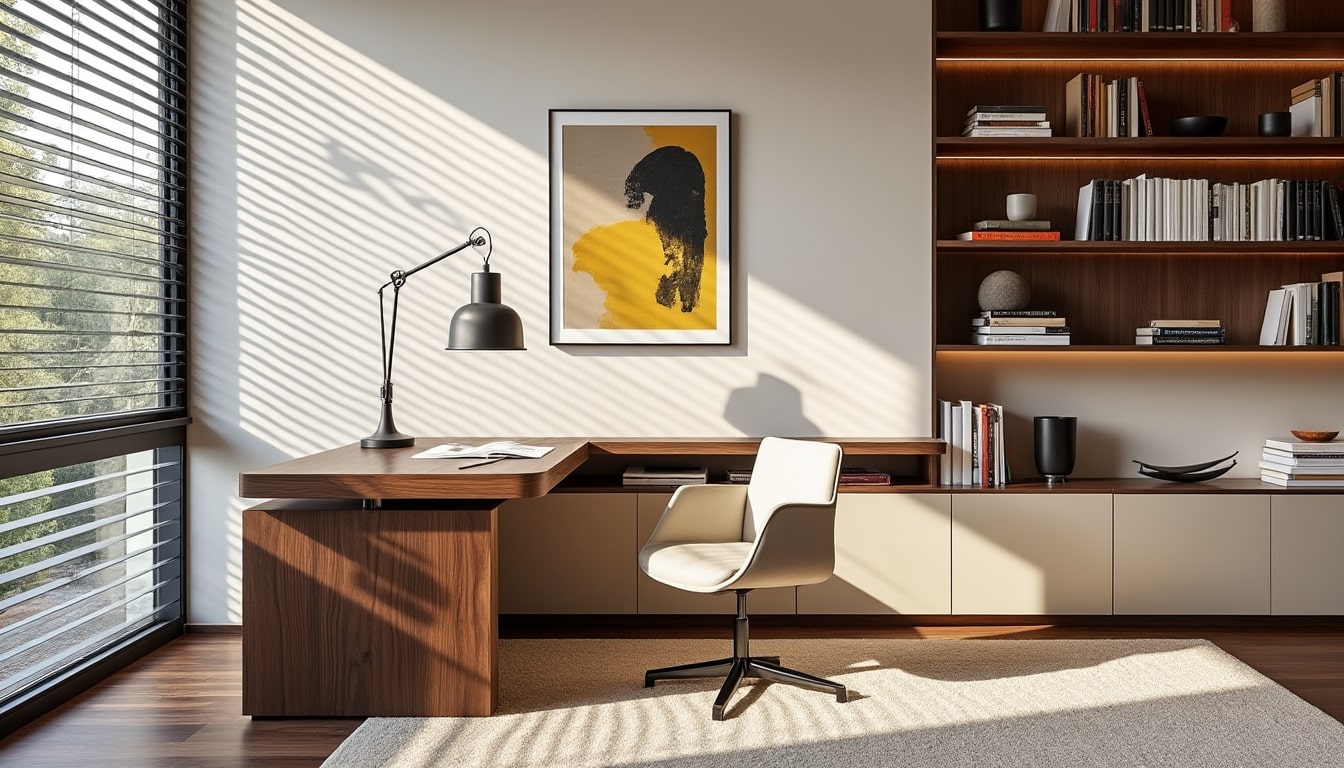 découvrez comment aménager un coin bureau discret et stylé à la maison avec des astuces pratiques et des idées tendance pour allier fonctionnalité et esthétique dans votre espace de travail.