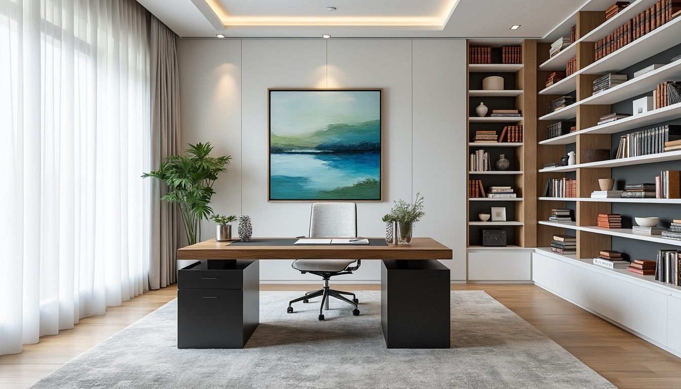 découvrez comment aménager un coin bureau discret et stylé chez vous, alliant design et fonctionnalité. transformez votre espace de travail à domicile en un lieu inspirant et harmonieux tout en préservant l'esthétique de votre intérieur.