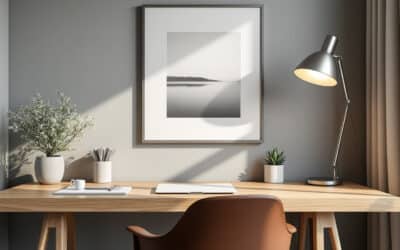 Aménager un coin bureau discret et stylé à la maison