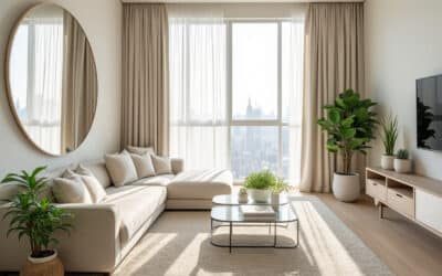 Comment agrandir visuellement une pièce sans travaux