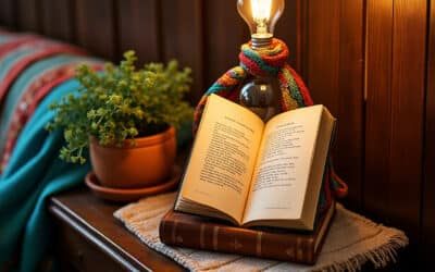 Créer une lampe de chevet unique avec des objets du quotidien