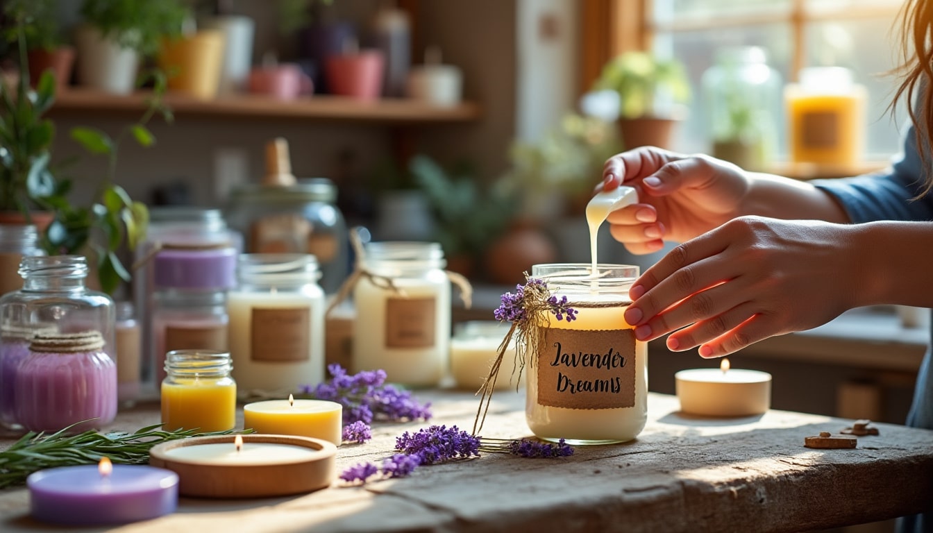 découvrez comment réaliser des bougies maison personnalisées en quelques étapes simples. ce guide diy vous offre des astuces et des conseils pour créer des bougies uniques qui égayeront votre intérieur ou feront de parfaits cadeaux. laissez libre cours à votre créativité !