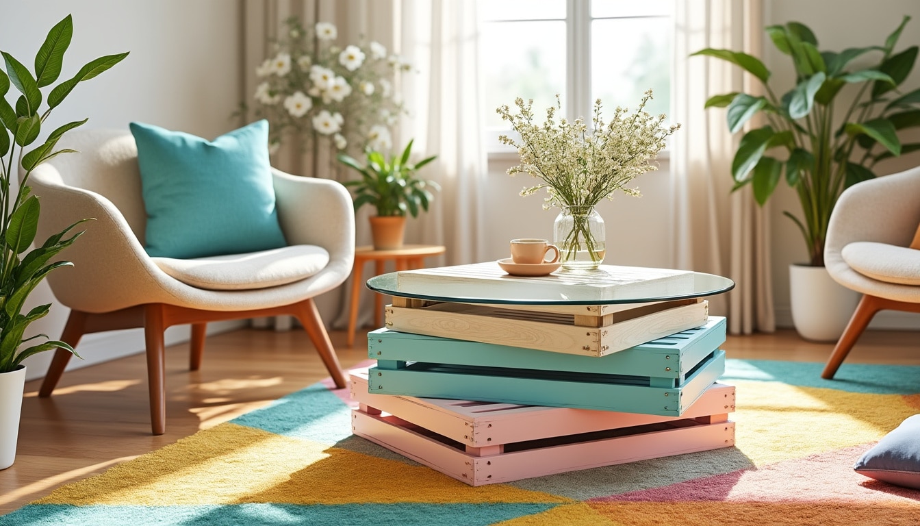 découvrez comment donner une seconde vie à vos vieilles caisses en les transformant en tables basses tendance. des idées créatives et éco-responsables pour un intérieur unique et stylé.
